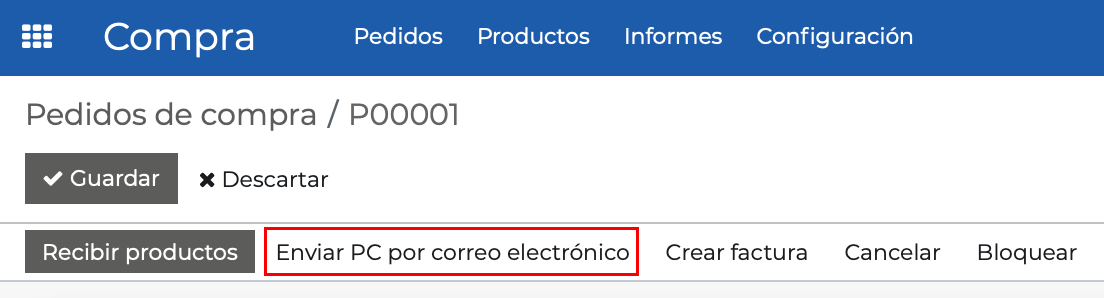 Imagen 6: Enviar PC por correo electrónico