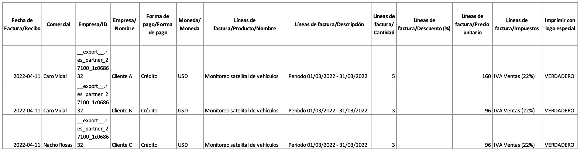 Imagen 7: XLSX exportado